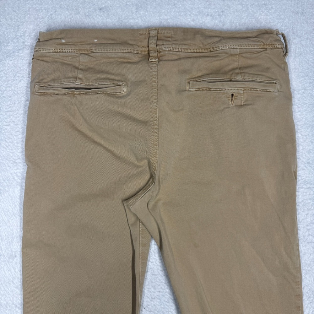American Eagle Extreme Flex 4 Slim Straight Leg Chino Pants Beige Men's 34x34 - Picture 12 of 14